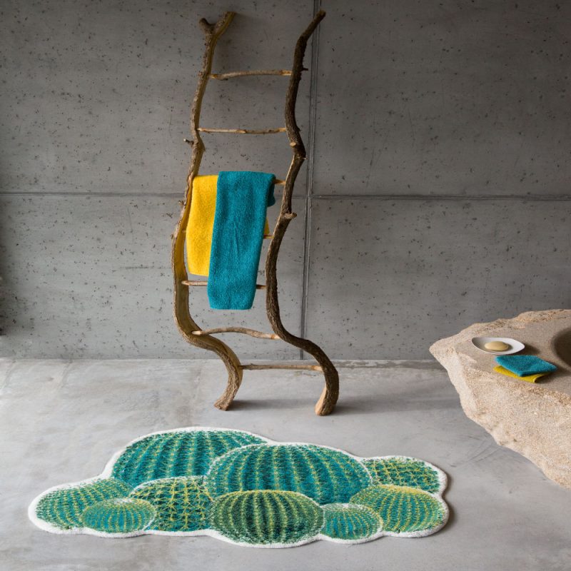 Abyss Throw Rug Abyss & Habidecor Cactus Rug - Luxury Bed